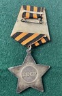 Soviet Russian Ussr Order Of Glory 3 Rd Class   165095 With Award Document
