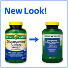 Spring Valley Glucosamine 1000mg Joint Support  Tablets 200ct Supplement New
