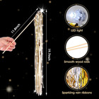 24 Pcs Light Up Wedding Wands - Led Tinsel Streamers For Parties