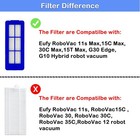 10 Pack Replacement Parts For Eufy Robovac 11s Max  Accessories Kit Blue