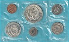 Coin Set Panama Proof Set 1970 Km Ps8  Silver Asw  9217 Oz