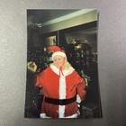 Christmas Holiday Snapshot Photograph 1990s Person In Santa Costume