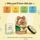 60 Positive Dumpster Fire Cards Jar  Affirmation Cards  Emotional Support  Gag F