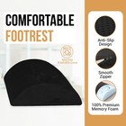 Adjustable Foot Rest     Memory Foam Cushion For Office   Home  Non-slip Base