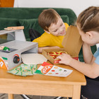 Melissa   Doug Top   Bake Wooden Pizza Counter Play Set  41 Pcs  - Fsc Certified