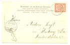 Dutch West Indies - Curacao -ppc 1903-dorp Sta  Rosa -to Germany --fine -rare  