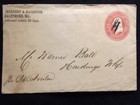 March 18  1884  Baltimore  Maryland Advertising Cover   Letterhead scotts  U232 
