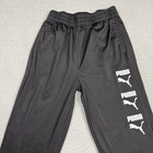 Puma Youth Boys Large 14 16 Black Sweats Sweatpants Joggers