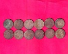 12 Coins Set  Saudi Arabia 1 Qirsh - Su   d  1376-1378 Rare Coin   h1466