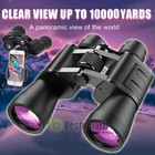 Outdoor 180x100 Powerful Binoculars Long Range Telescope Muti-coated Day night