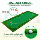 12x5ft Golf Putting Green Large Professional Golfing Training Mat Indoor Outdoor