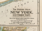 Pair Of The Century Co  Atlas Vintage Maps Of New York