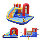 Joyldias Kids Inflatable Water Slide Bounce House Splash Pool W blower water Gun