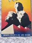Vintage The Police 1980 Cu Cafe Concert Poster Ca039 Serigraphics Rare Sting