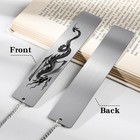 Dragon Metal Bookmark Gift - 2 Pcs Cool Bookmarks For Reading