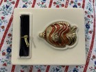 Vintage Spellbound By Estee Lauder Tropical Fish Solid Perfume Compact With Box