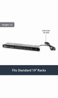 Startech 16 Outlet Horizontal 1u Rack Mount Pdu Power Strip 125v 15a
