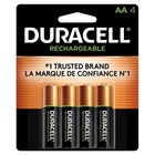  2 Pack  Duracell Dx1500b4n Rechargeable Staycharged Nimh Batteries  Aa  4 pack