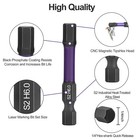 20pcs Impact Hex Head Drill Bit S2 Steel Bits Set 1 4  Hex Shank With Magnetism