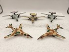 Tootsietoy  kenner Mega Force 1989 Die Cast Micro Military Jet Helicopter Lot 52