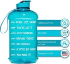 Natureworks Hydromate Half Gallon Water Bottle 64 Oz Turquoise