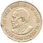 1969 Kenya Coin 50 Cents African Coin Km  13 Exact Shown Free Ship Low Mintage  