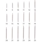 720pcs Watch Pins Spring Bars Band Strap Link Stainless Steel 8-25mm Repair Kit