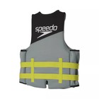 Speedo Adult Life Vest - Black lime Xs s