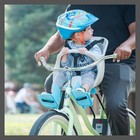 Bell Sports Toddlers Kids Bike Child Carrier Adjustable Mini Shell Front Gray