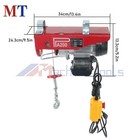 440lbs 200kg Electric Hoist 110v Electric Winch 40ft Lifting Garage Lift Hoist