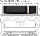 7 64  X 5 12  Microwave Filter For Lg Ge Kenmore Grease Filters Replacement