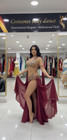 Egyptian Belly Dance Costume Professional Original Dancing Handmade