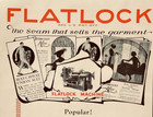 1924 Willcox   Gibbs Sewing Machine Advertisement Flatlock Sell Antique Print Ad