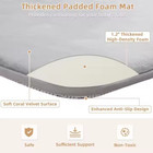 Oem Toddler Infant Nursery Rug Memory Foam Area Rug Soft Coral Velvet Kids Play