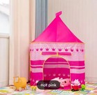 2-portable Folding Kids Tent Castle Cubby House  Buy 2 Tent-pink   Blue