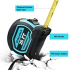 Us Stock Duratech 25ft Magnetic Double Sided Tape Measure Easy Read 1 8