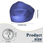 Something Blue For Bride On Wedding sixpence Coin With Gift Box For Bride mot   