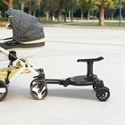 Glider Board Baby Stroller Kid Board Buggy Wheeled Board With Detachable Seat