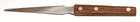 Vintage Barrett s Stainless    Faux Wood Letter Opener - Continental West Realty