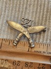 Wwii Us British Army Srj Royal Gurka Rifles Infantry Cap Badge L  k   