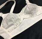 Vtg Princess Cotton Satin Trim Bullet Pointy Bra A New
