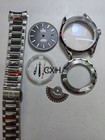 41mm Stainless Steel Watch Case With Band Kit For Omega Aqua Terra 8215 8200
