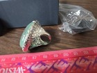 New Colleen Lopez 925 Sterling Amazonite Ring Size 6