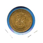 1933 Vfw National Home Christmas Good Luck Souvenir Token  78 Vintage 1  Medal 