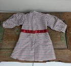 American Girl Meet Samantha Plaid Tagged Dress 18    Doll Clothes Euc