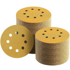 100pcs 5 Inch Sanding Discs 40-800 8-hole Hook Loop Orbital Sander Paper Usa
