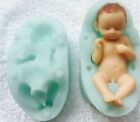 3d Baby  Mold silicon Mold  Polymer Clay Mold  Resin  Plaster  Soap  Candle baby