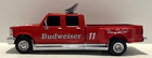 Racing Action Bill Elliott 11 Budweiser Racing 1 24 Scale Dually Pickup Bank New