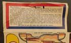 Vintage Air-water-land  5 Air Transport Cereal Box Premium Nabisco  C343