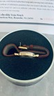 Lionel Collectible Train Watch Leather Band With Tin Box- Open Item Never Used